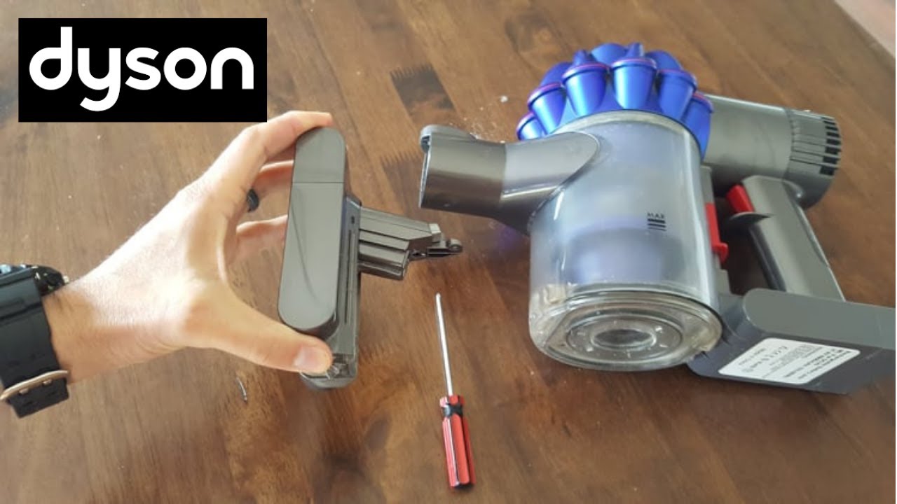 КАК ЗАМЕНИТЬ АККУМУЛЯТОР DYSON V6 | РУКОВОДСТВО ПО ЗАМЕНЕ АККУМУЛЯТОРА DYSON