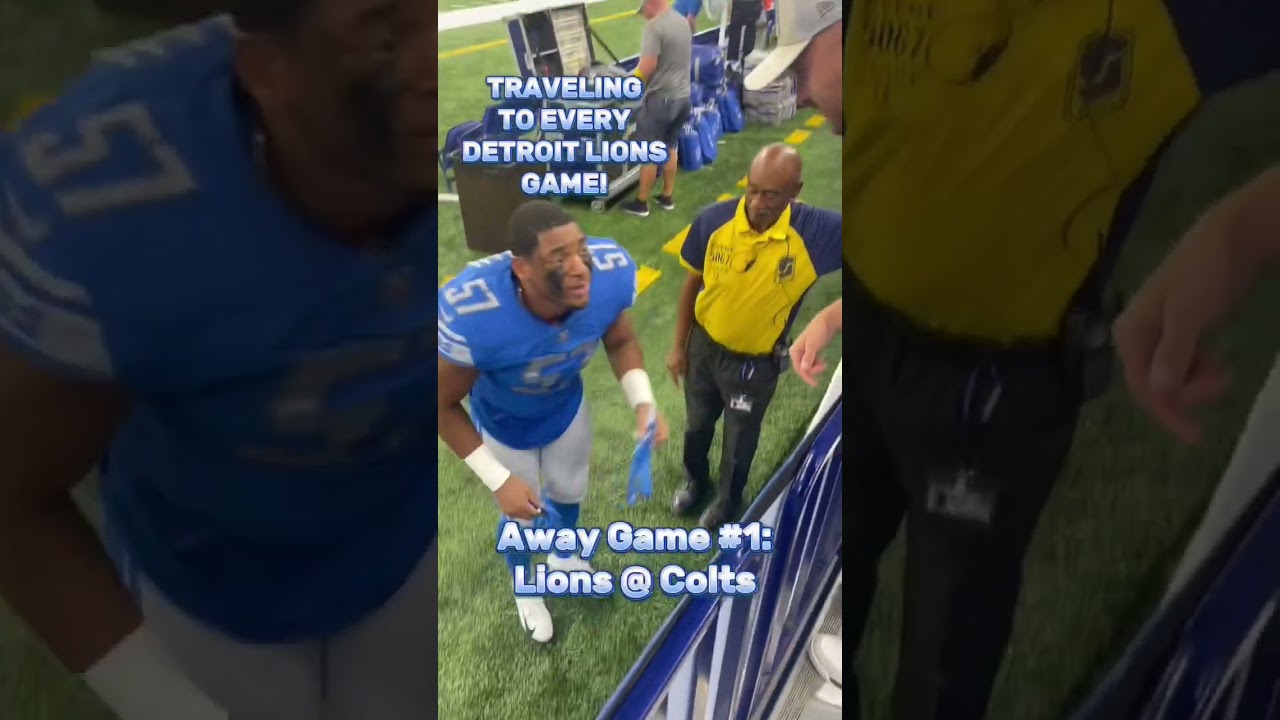 Every Detroit Lions Game PART 1!SUBSCRIBE for Full Gameday Vlog! 