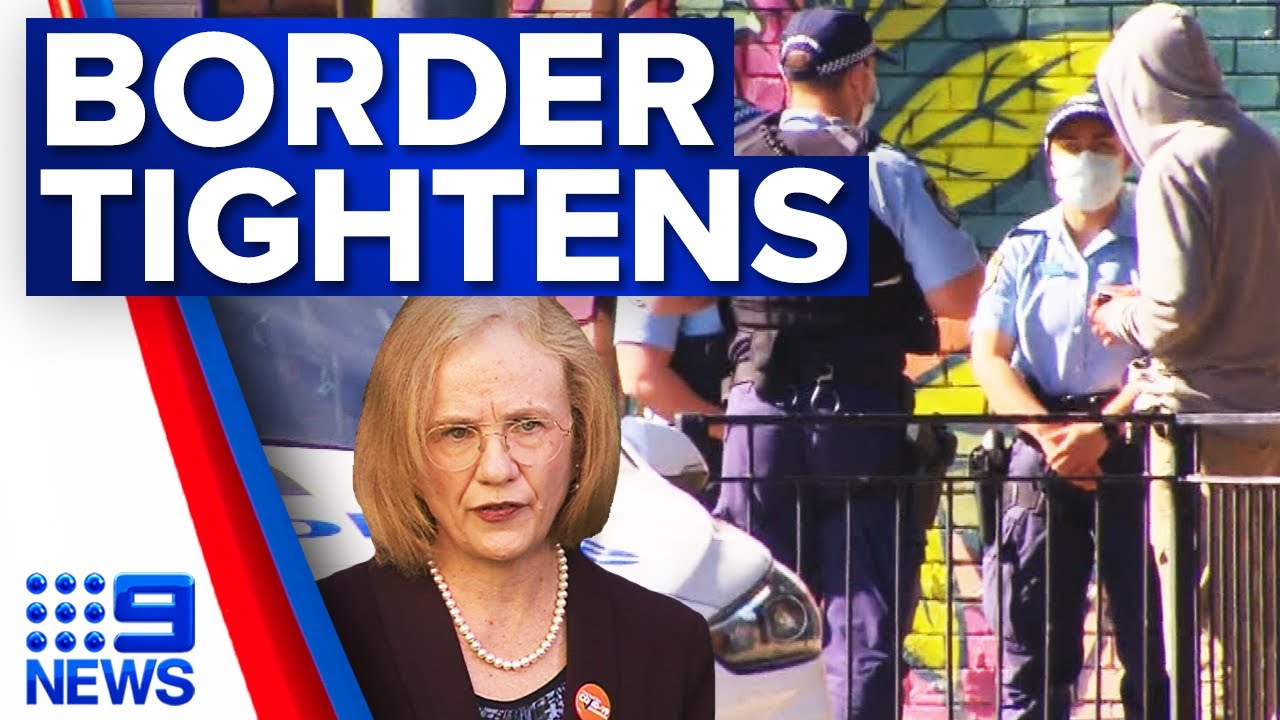 Queensland restrictions ease as border tightens | Coronavirus | 9 News Australia