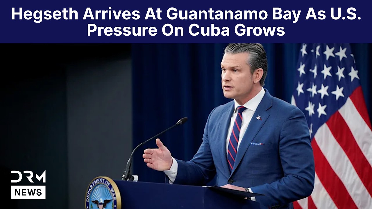 BREAKING: U.S. Defense Secretary Arrives at Guantanamo as Cuba Tensions Rise | AC15