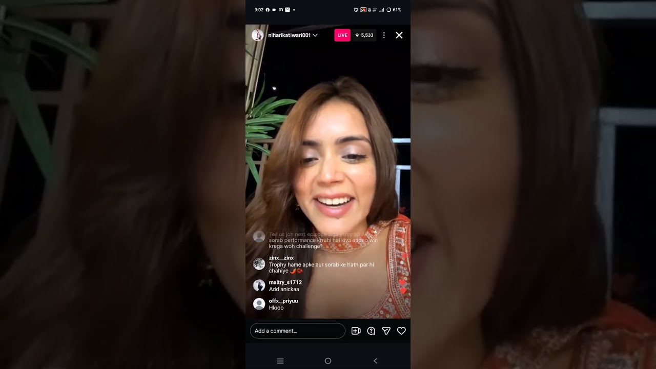 Niharika Live with Sorab 🔥 | Full Live Talk & Exclusive Discussion