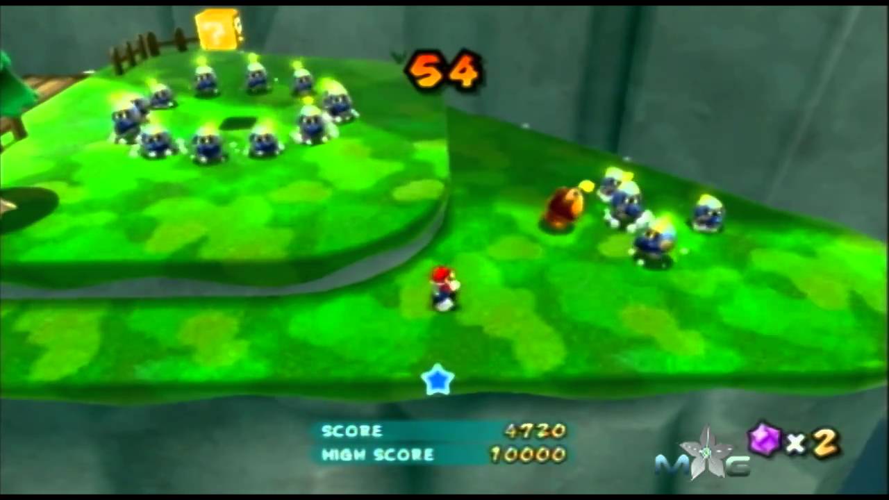 Super Mario Galaxy 2 Walkthrough - The Chimp's Stomp Challenge - Star 16