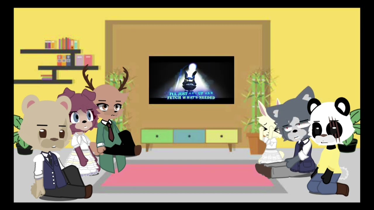 Beastars react tô FNAF song Fetch - {Gacha Club animation}