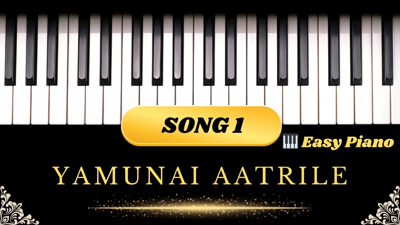 Yamunai Aatrile Piano Cover 🎹 | Thalapathi | Ilaiyaraaja |