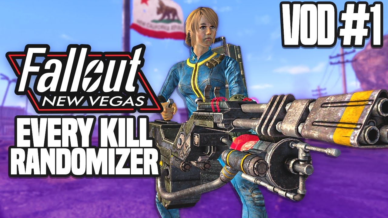 New Vegas With Random Weapons On Every Kill - VOD 1