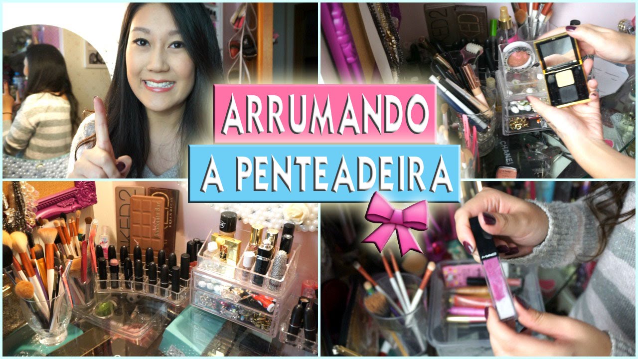 Arrumando a Penteadeira ❤️ Desapegando Maquiagens