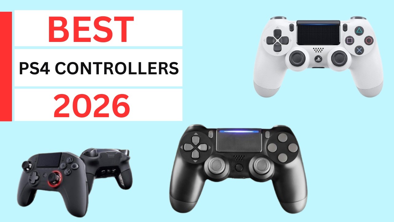 Best PS4 Controllers in 2026- The Only 5 You Should Consider Today