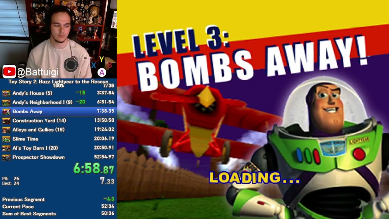 Toy Story 2 - 100% (PC) Speedrun in 52:15