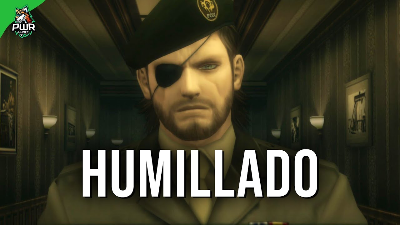 SNAKE FUE HUMILLADO EN METAL GEAR SOLID 3