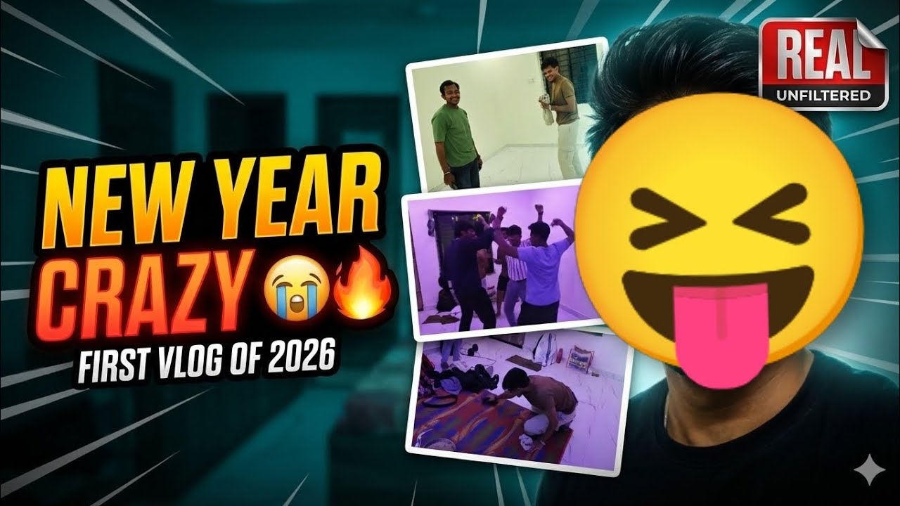 New Year Night Went Crazy 😂🎆 | 2026 Vlog | Part 1