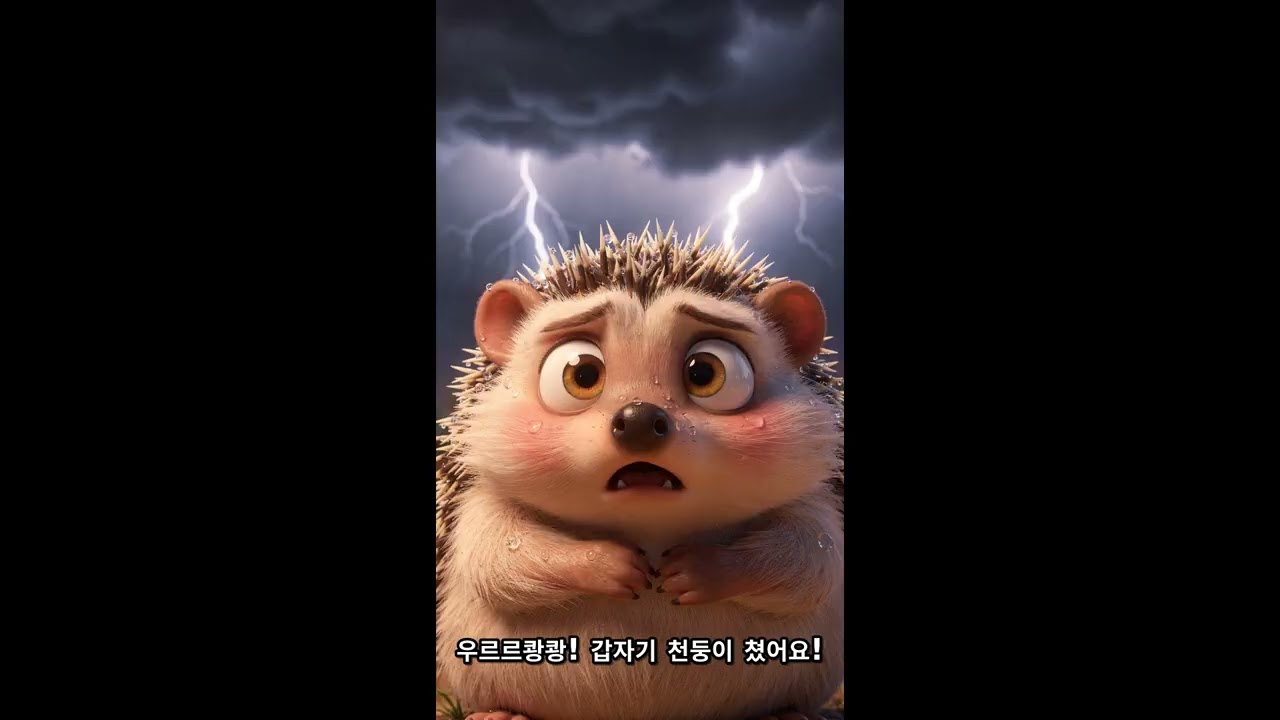 🧚 부스럭 가을숲 청소부 고슴도치 | 어린이 동화 | 잠자리 동화
