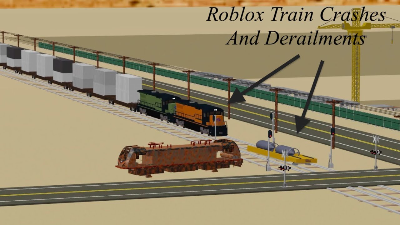 Roblox Train Collisions and Derailments