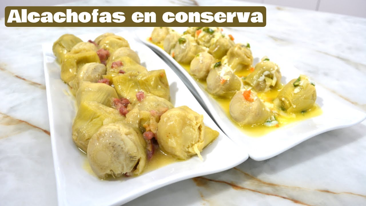 2 recetas de alcachofas en dos minutos, dime si las comprendes porfa