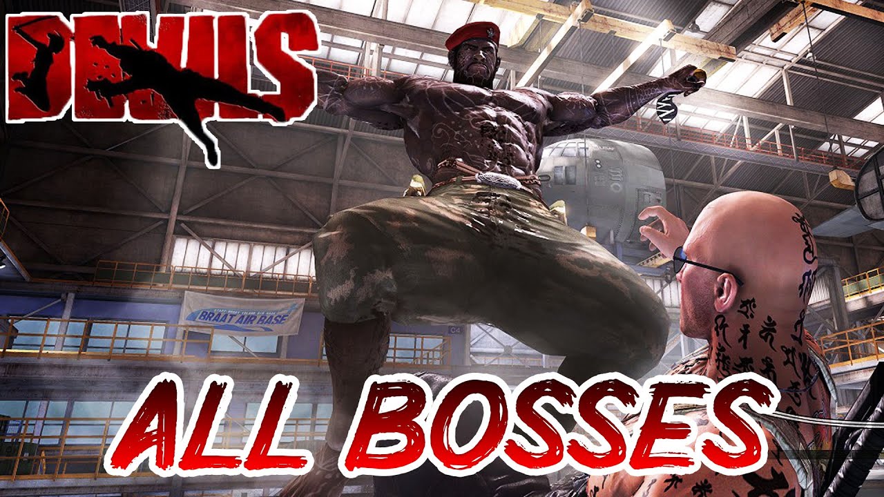 Devil's Third - All Bosses  + Ending