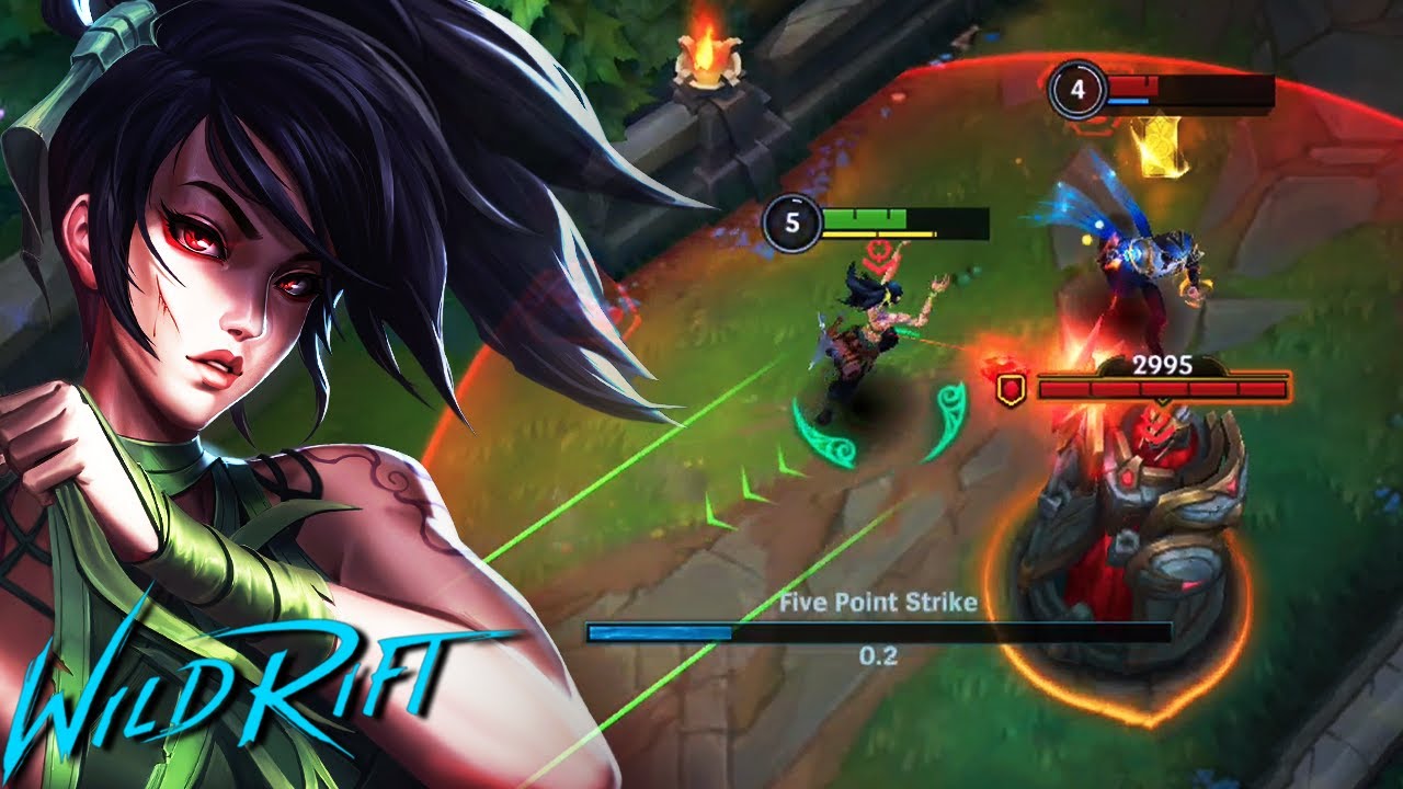 DoubleFL3X Akali Montage - 3 | Wild Rift