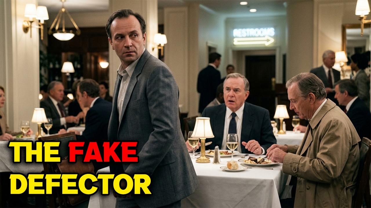 The KGB Defector Who Walked Out of His CIA Handlers in a Restaurant | True Cold War Story