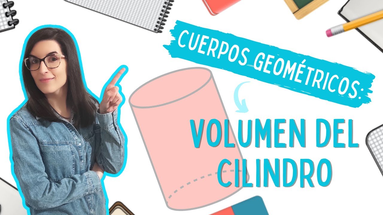 Volumen de un cilindro 🥫 | MATEM&Aacute;TICAS F&Aacute;CILES ➡️ Cuerpos geom&eacute;tricos