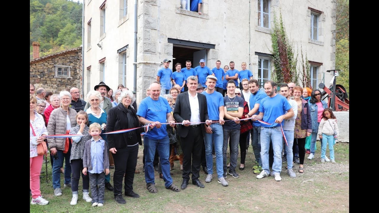 Inauguration d'une ancienne minoterie - le Moulin d'Aurouze - 14 octobre 2018