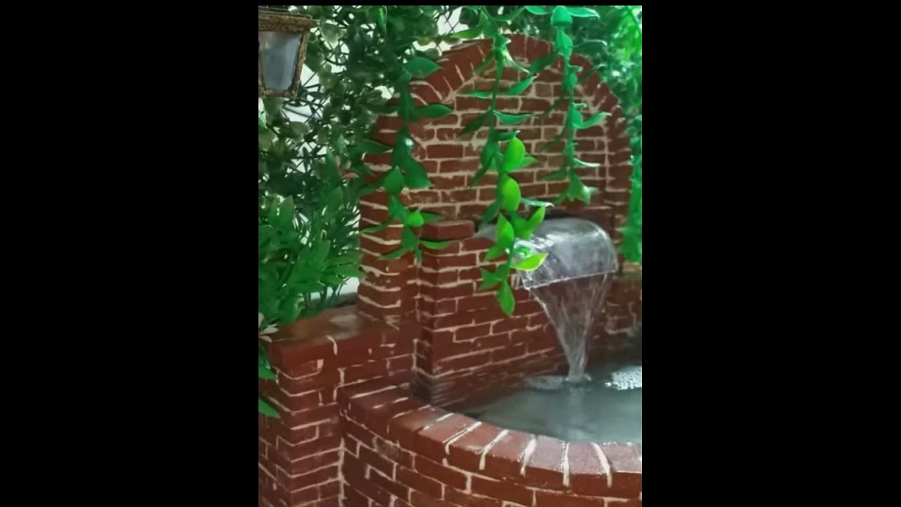 It was hard to do.Made from miniature bricks.