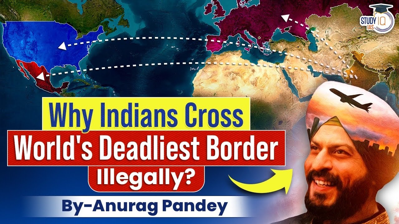 Dunki - Donkey Flights Explained | illegal Immigration | Dunki Shah Rukh Khan Movie | UPSC GS1