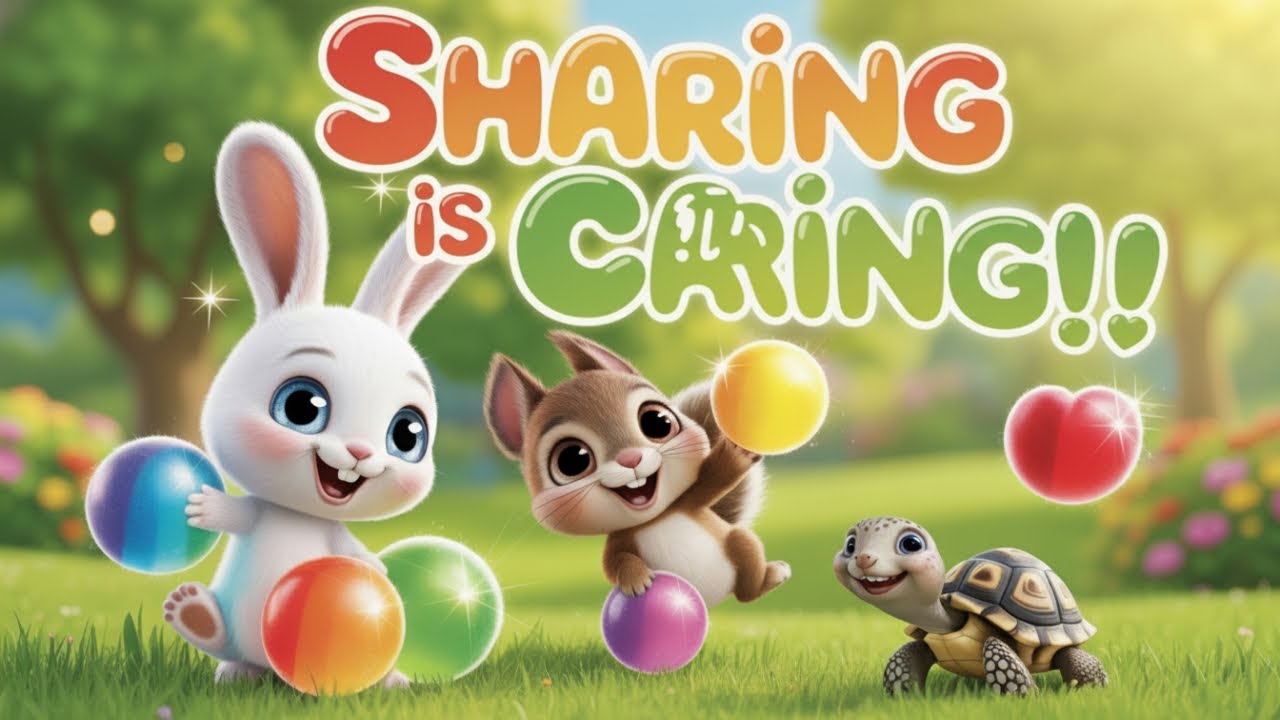 Sharing is Caring Rhymes for Kids are the BEST Way to Learn