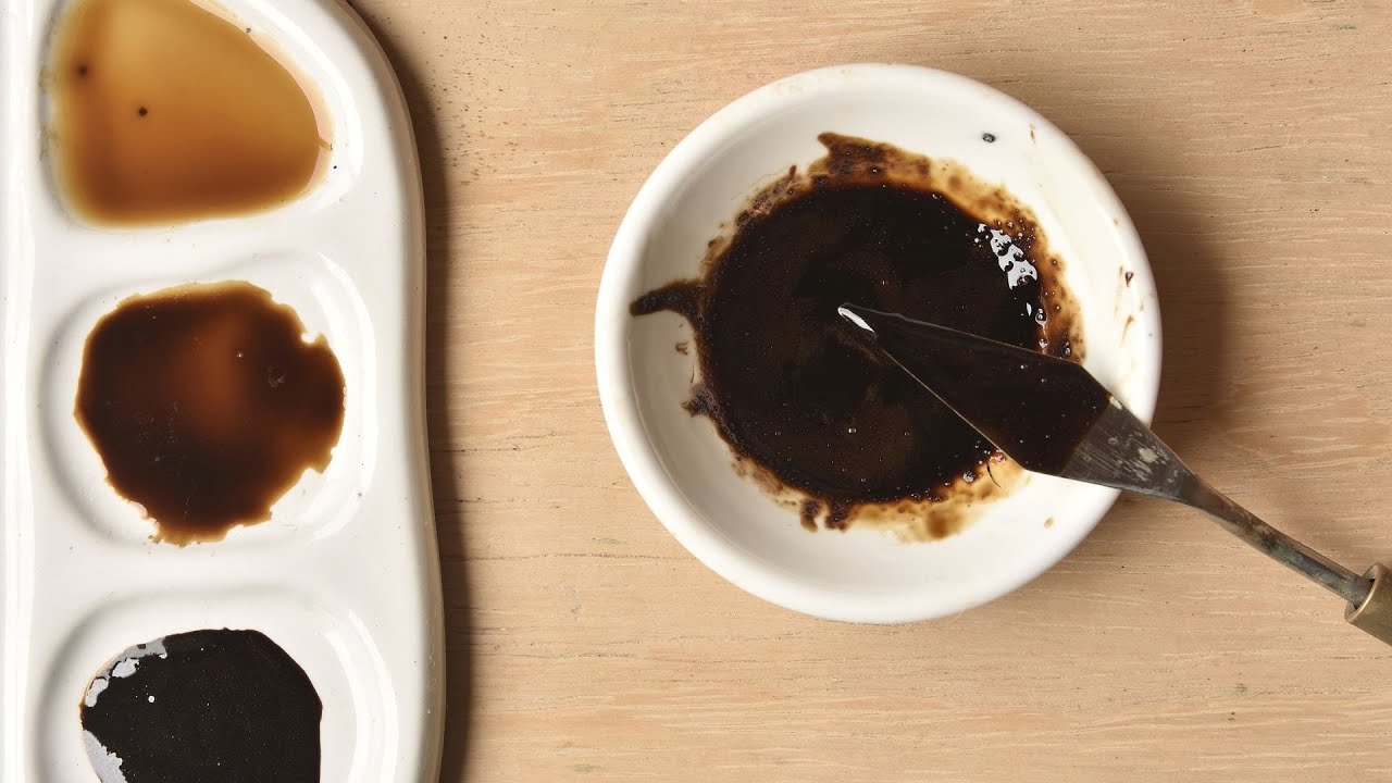 Como diluir o café para pintar
