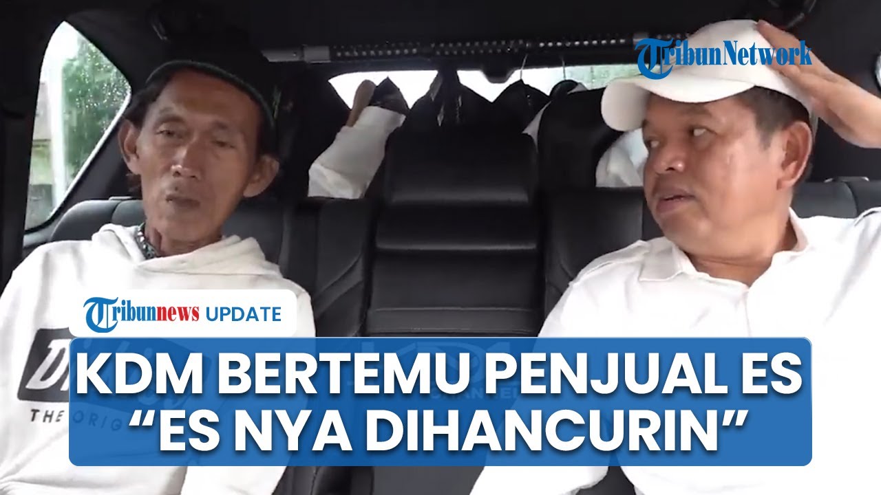 Penjual Es yang Dihina Bertemu Gubernur Dedi Mulyadi: Es Dilempar ke Muka Saya