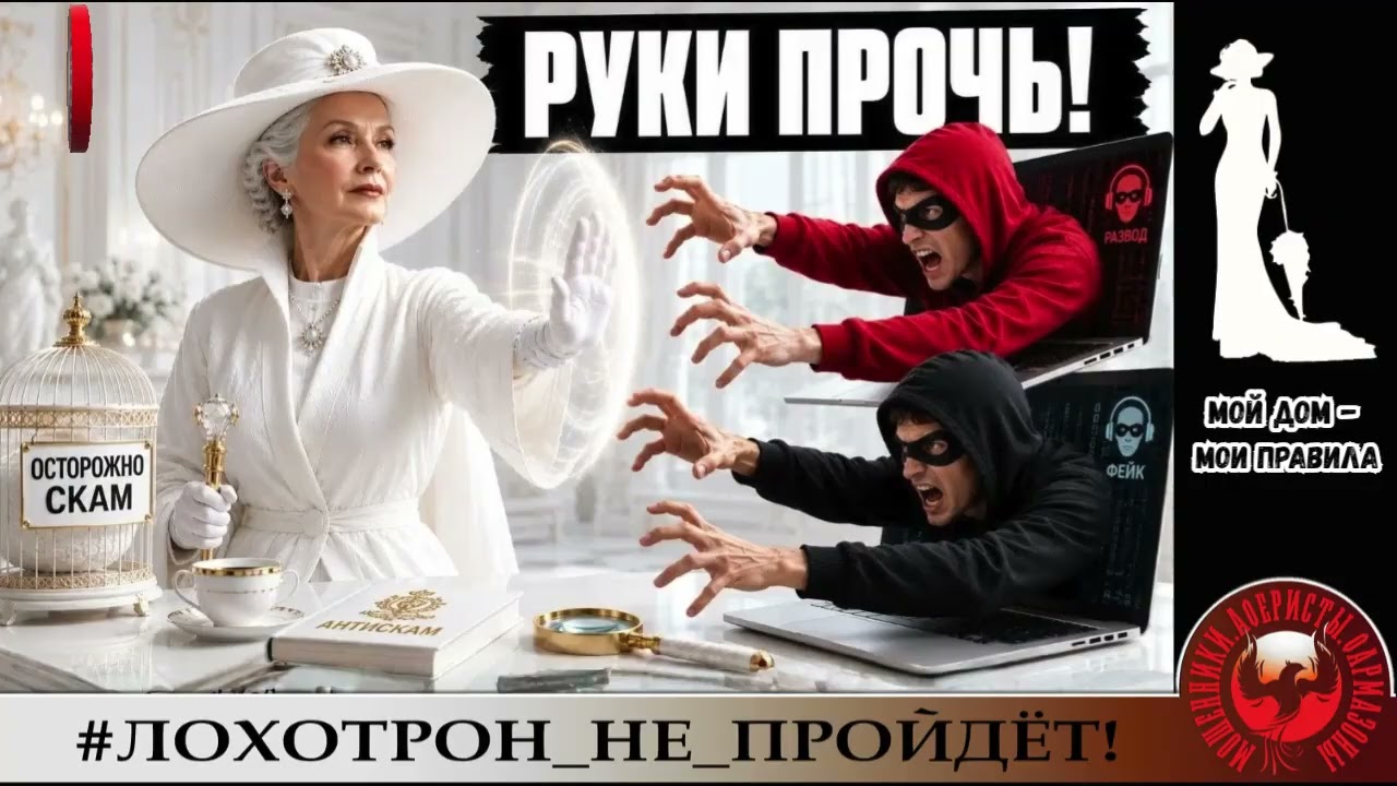 AntiFraud&mdash;Софья Паллна: руки прочь! Одуванчик против скамеров.