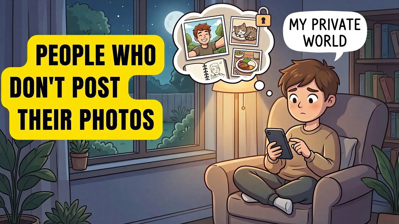 Psychology of People Who Don't Post Their Photos
