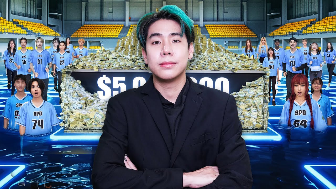 ผมสร้างเกมที่มีผู้เข้าแข่งขัน 100 คน ชิงเงิน 345,000฿! |  SPD Games Ep.1 (Beast Games เวอร์ชั่นไทย)