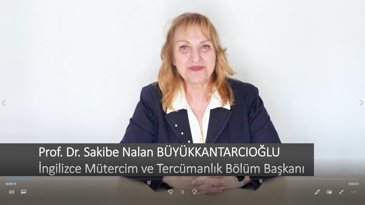 Çankaya Üniversitesi İngilizce Mütercim ve Tercümanlık Bölümü