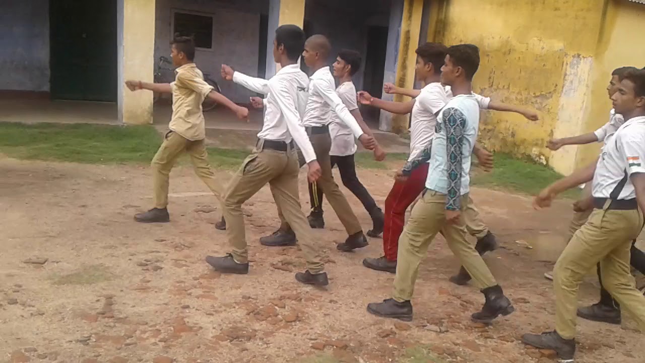 PRACTICE FOR 15TH AUG 2018 AT KENDWA HIGH SCHOOL KULTI