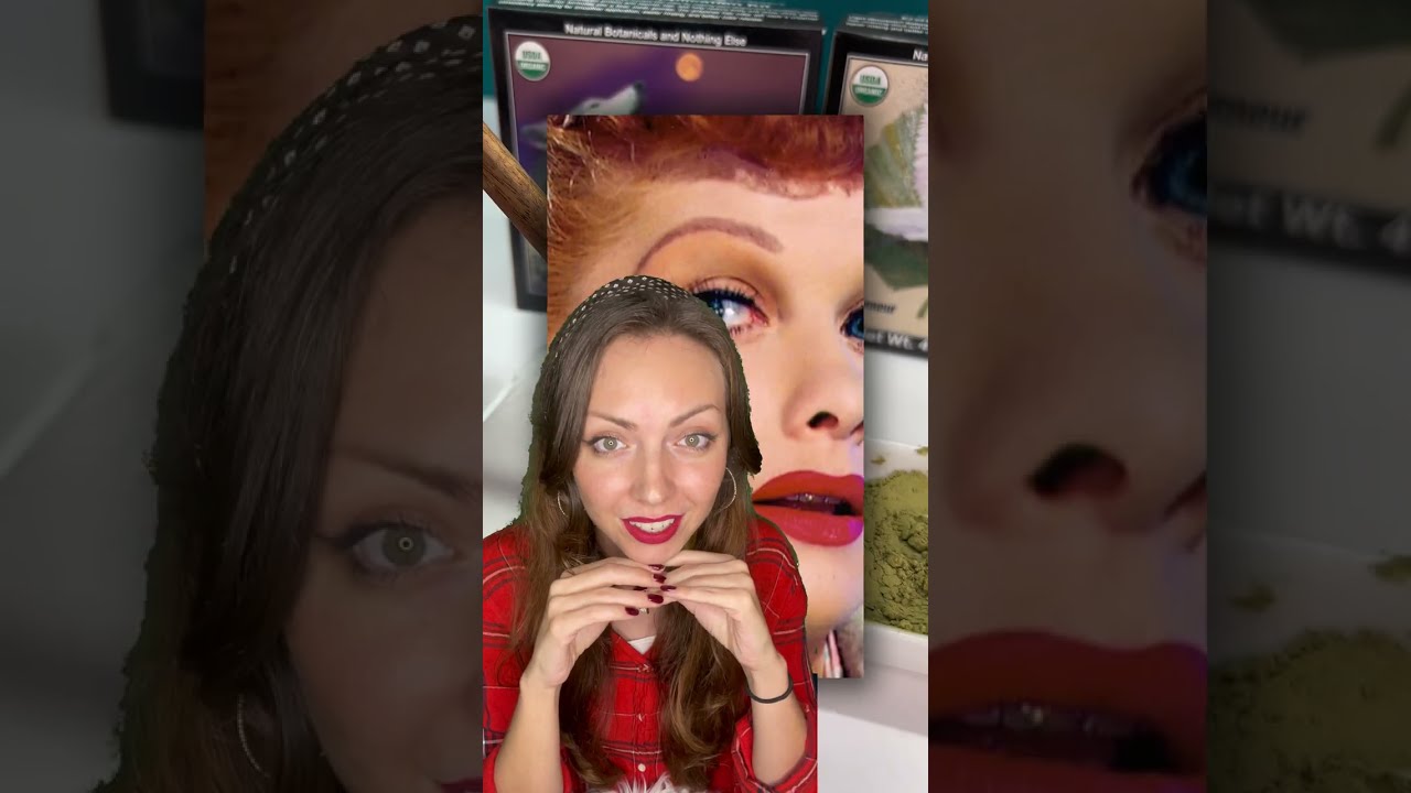 Lucy's Red Hair Color Secret - Natural Henna non-toxic Botanical Based alternative to chemical dyes.