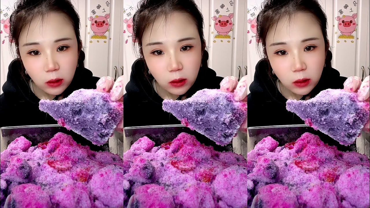 ASMR SHAVED ICE EATING YY