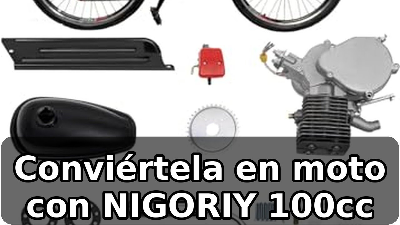 Review del kit de motor de bicicleta NIGORIY 100cc: convierte tu bici en moto