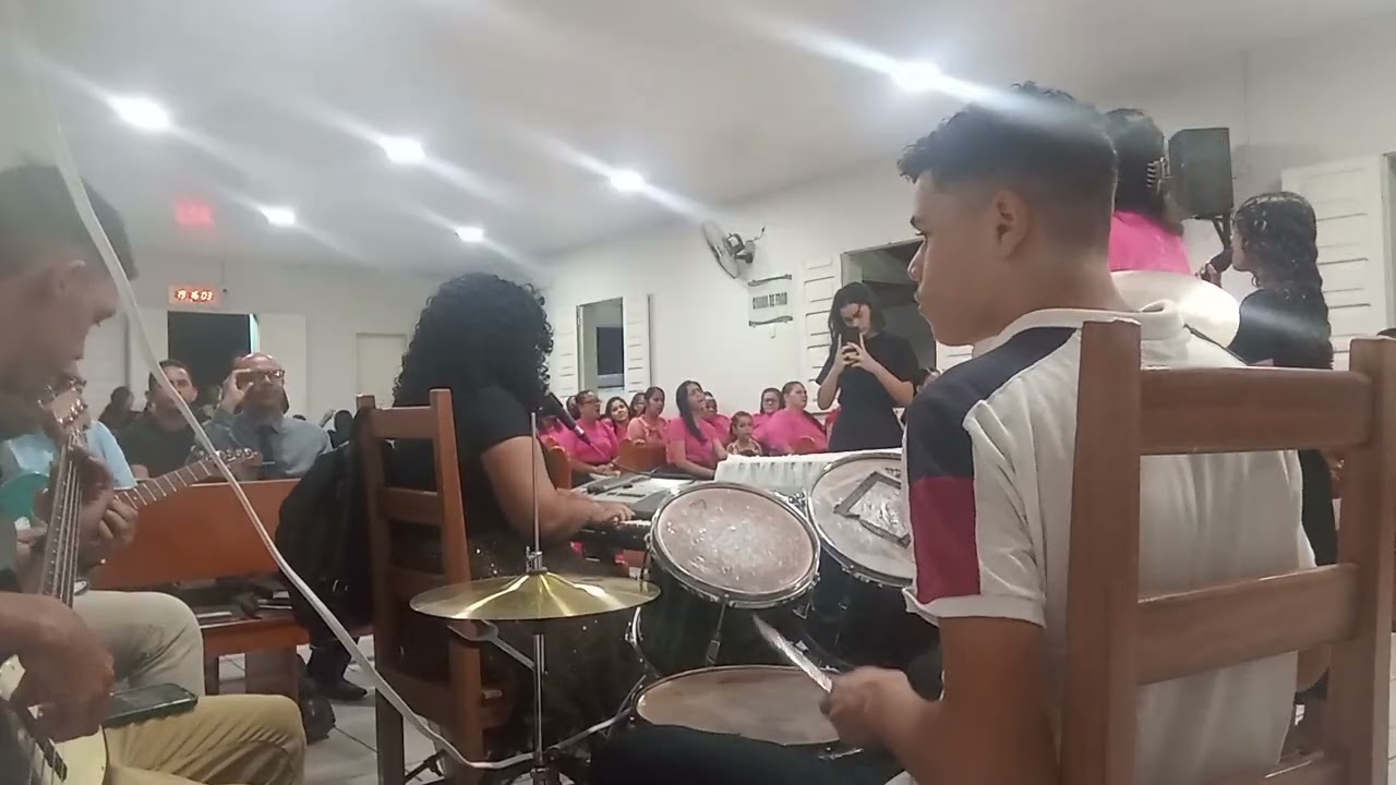 DEUS DE OBRAS COMPLETAS - Kemilly Santos • DRUM CAM |Bateria 