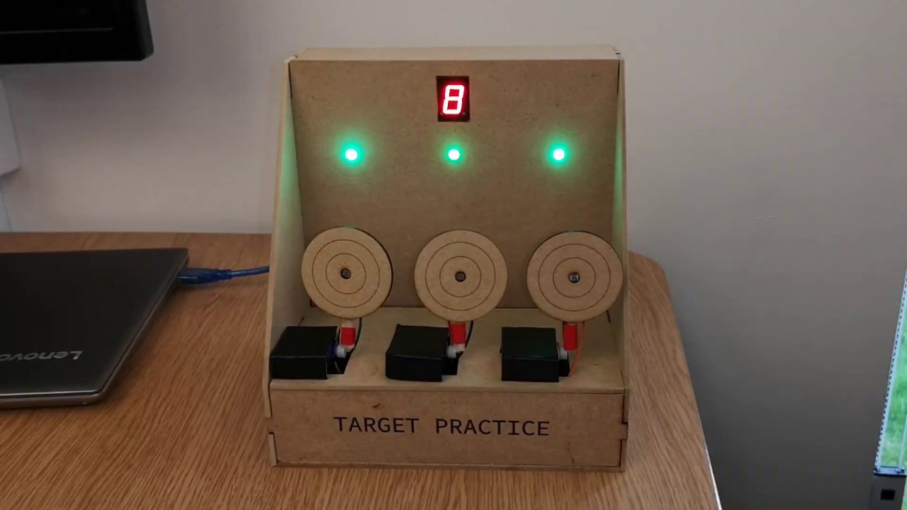Target Practice Arduino Game