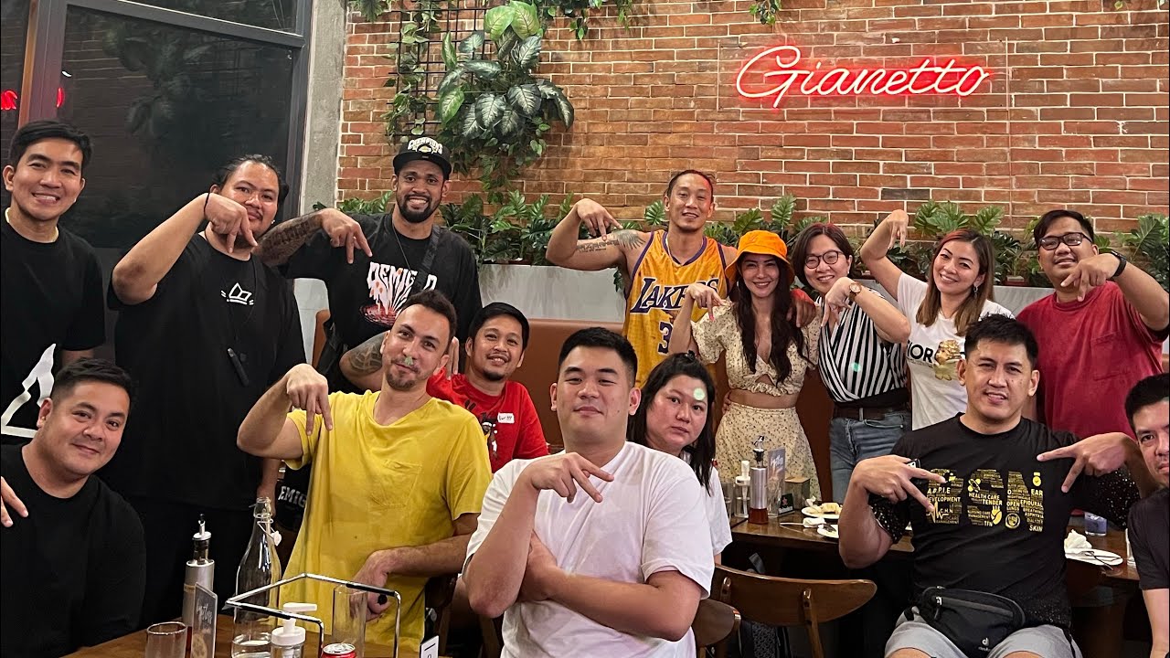 Dinner VS @CoachMavrickBautista / Happy Bday R , Thank you GIANETTO