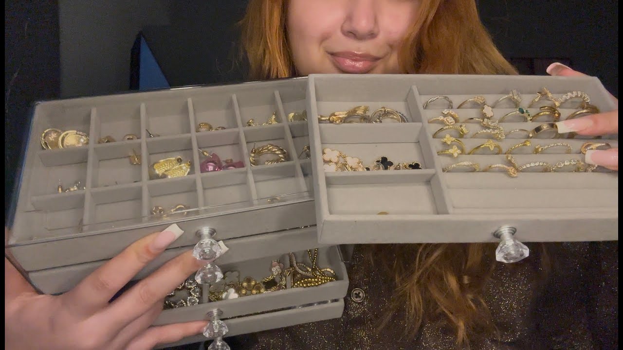 ASMR | Jewellery Collection Tapping & Whispered ASMR