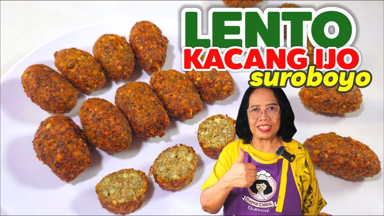 CUMA ADA DI SUROBOYO.. FAVORIT SAYA DARI KECIL  -- RESEP LENTO KACANG IJO SUROBOYO OTENTIK DAN MEDOK