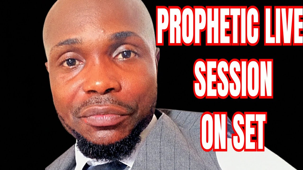 Prophetic worship session