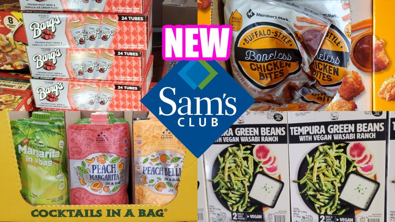 SAM'S CLUB NEW FOOD & MORE SHOP WITH ME 2021