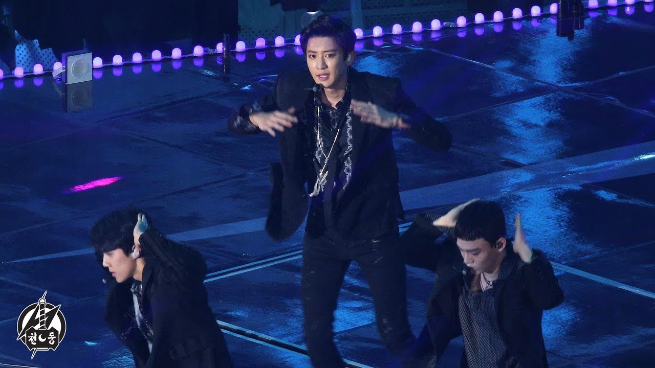 171202 [4K]엑소 찬열 'Intro + Forever + The Eve + Ko Ko Bop' EXO CHAN YEOL @Melon Music Awards By 천둥