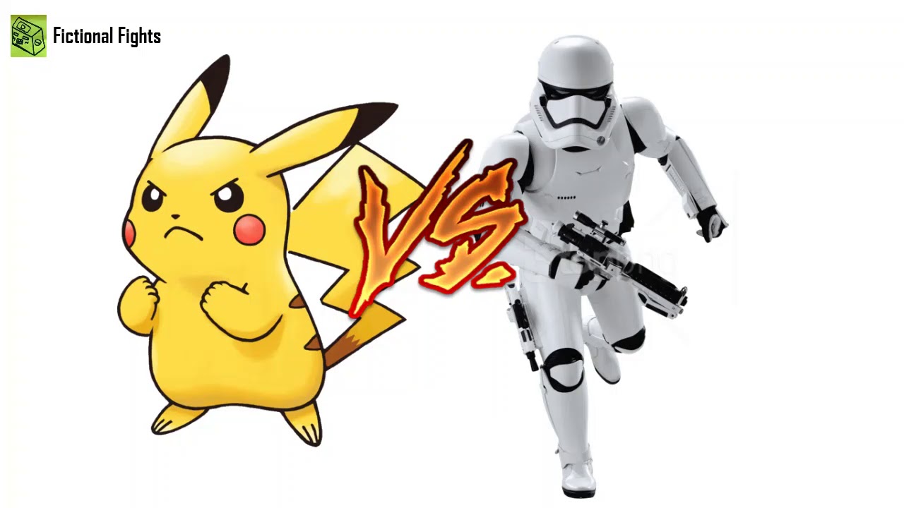 Fictional Fights Ep6 - Pikachu vs Stormtrooper
