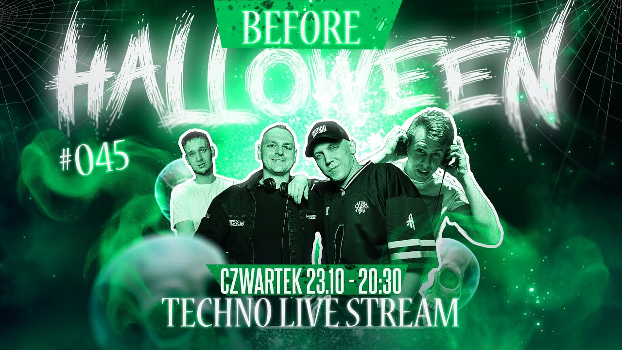 TRIKS & SIMON BIZON & FANCY & WAVELOGIC ★ BEFORE HALLOWEEN ★ TECHNO STREAM 044 ★ 23.10.25