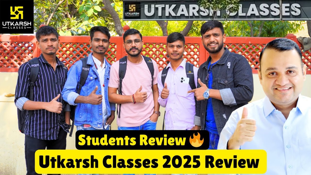 UTKARSH CLASSES 2025🔥Students Review 😮 | उत्कर्ष कोचिंग करने से पहले जाने असली सच्चाई