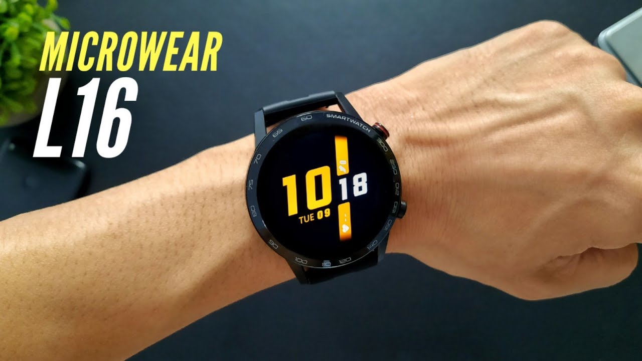 MICROWEAR L16 SMARTWATCH - SUPER RETINA DISPLAY - UNBOXING