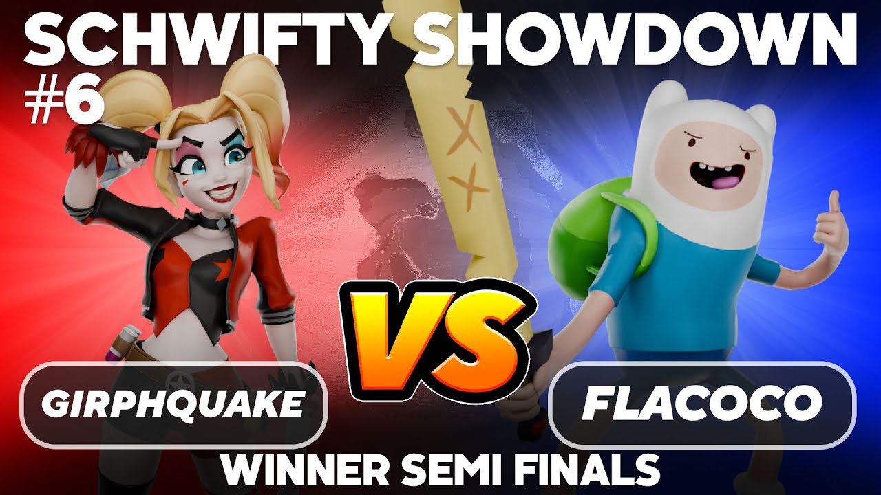 Schwifty Showdown #6 WINNERS SEMIS Flacoco (Finn) vs Girphquake (Harley) MultiVersus