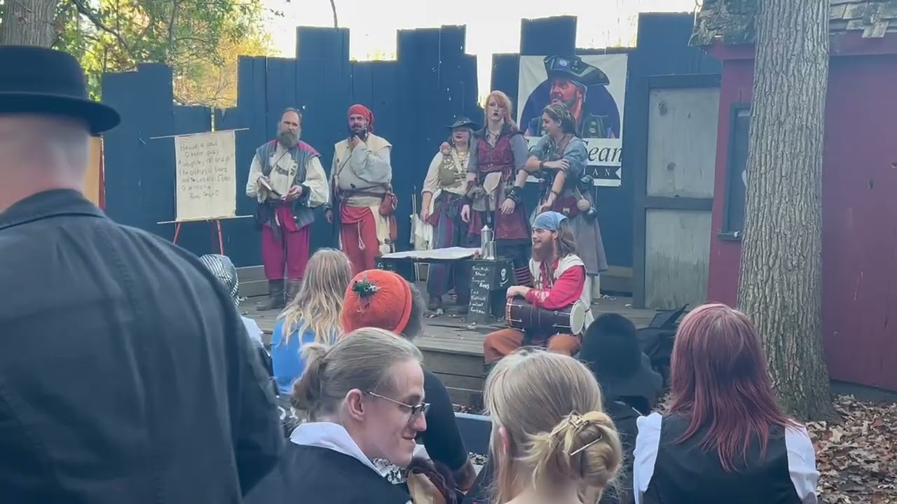 Michigan Renaissance Faire Sea Shanties Live 10 01 2023