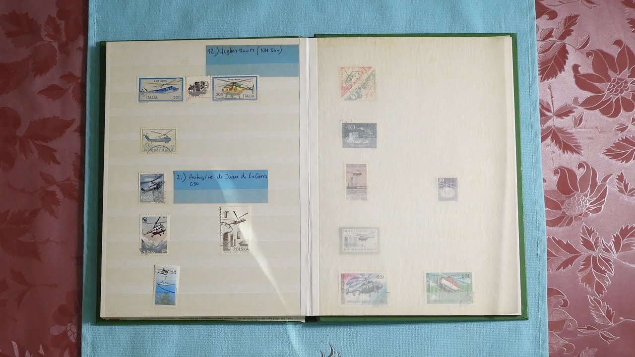 🇨🇭 134 - Débuter une collection de timbres poste.